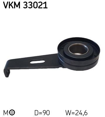 Rolo tensor da correia trapezoidal estriada SKF ref. VKM 33021